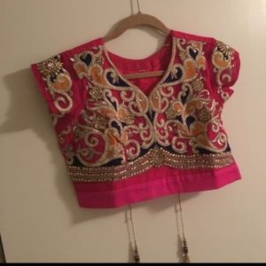 Gorgeous Indian dress lahnga choli Amazing colors!